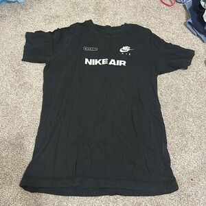 Black nike air shirt